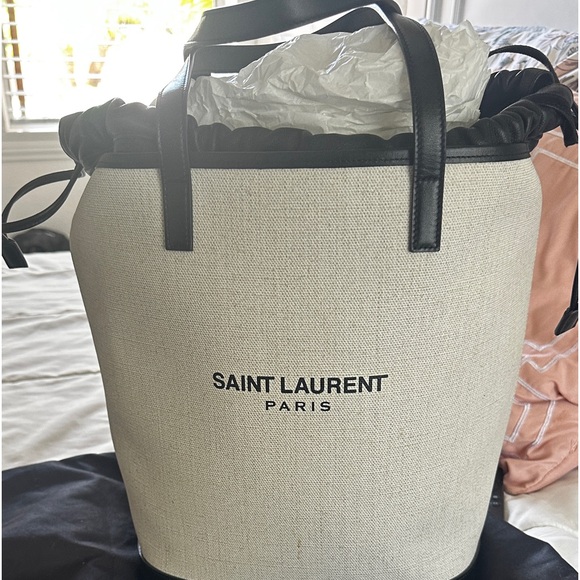 Saint Laurent tote bag, pre-owner 100 autentic - Picture 9 of 13